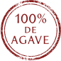 100% De Agave Badge