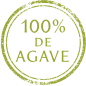 100% De Agave Badge