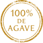 100% De Agave Badge
